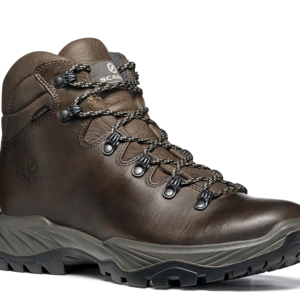 NWT Scarpa Terra GTX Leather Hiking Boots - 42.5 / Men's 9.5 / Women's 10.5